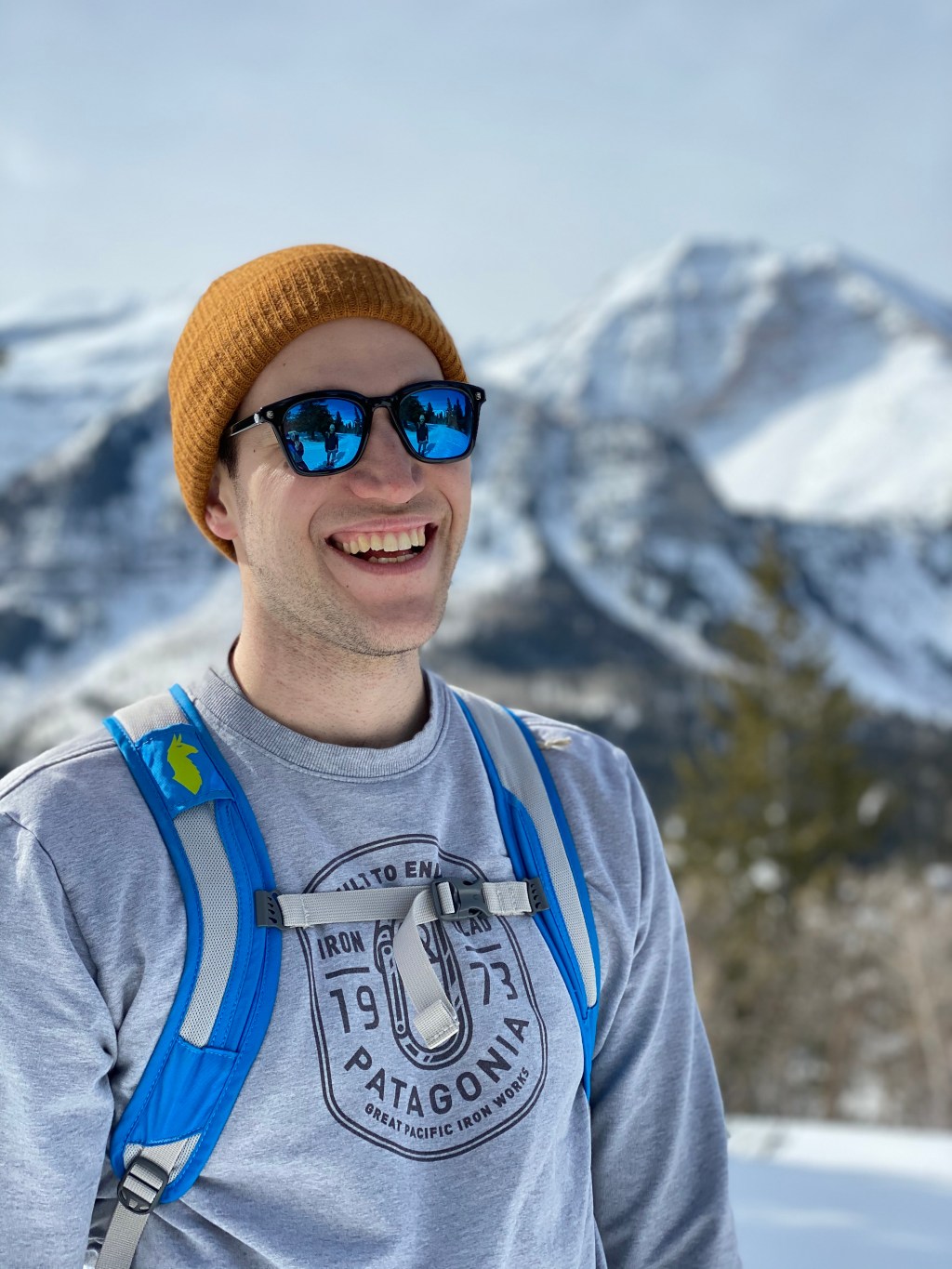 Ben Hale in the mountains